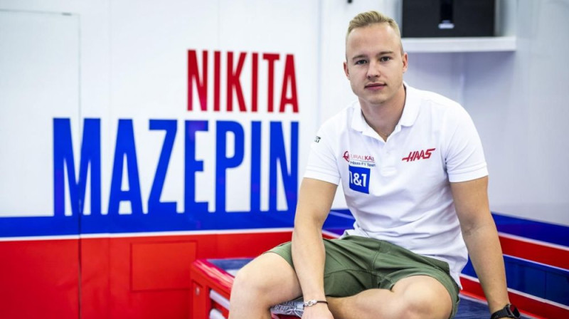 Ņikita Mazepins. Foto: Haas F1 Team