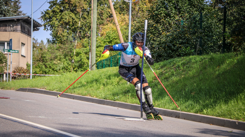 Latvijas čempions Jurģis Zvejnieks
Foto: Edgars Beļakovs