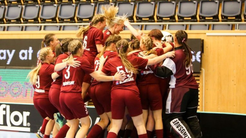 Latvijas U-19 sieviešu izlase
Foto: Floorball.lv