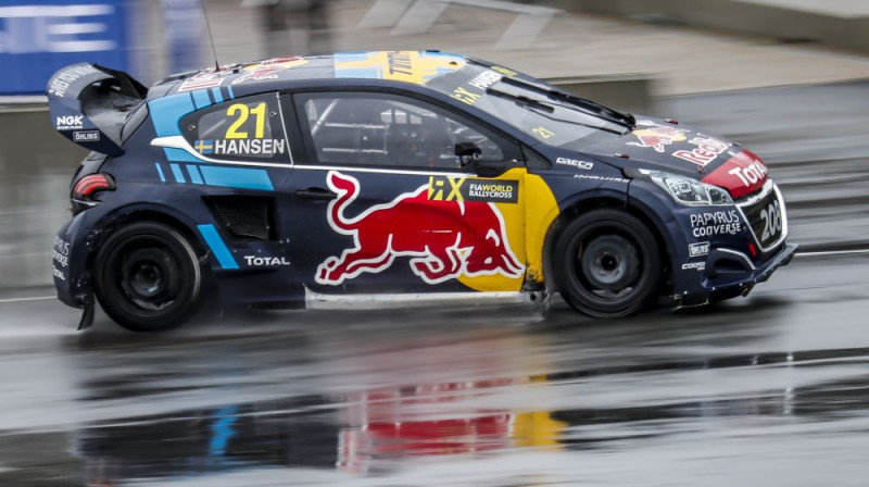 Timijs Hansens. Foto: FIA World Rallycross