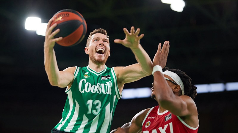 Dairis Bertāns: 100 spēles ACB līgā. Foto: Real Betis