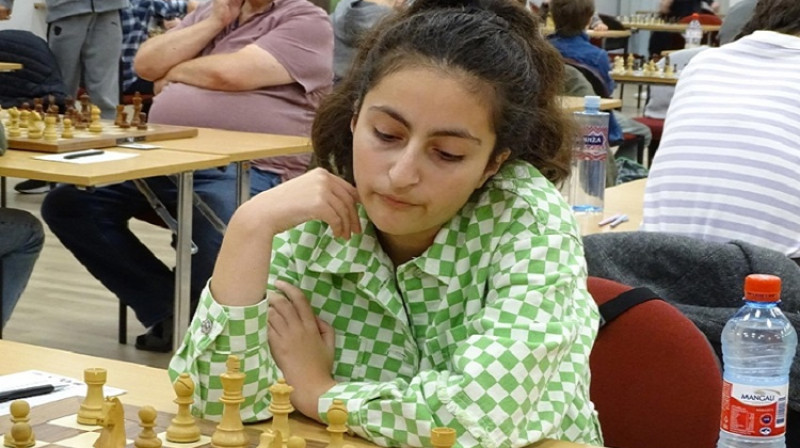 Agnesa Stepania Teravetisjana (1916)  U-14 grupā meitenēm pasaulē atrodas augstajā 25.vietā. Foto: Latvijas šaha federācija.