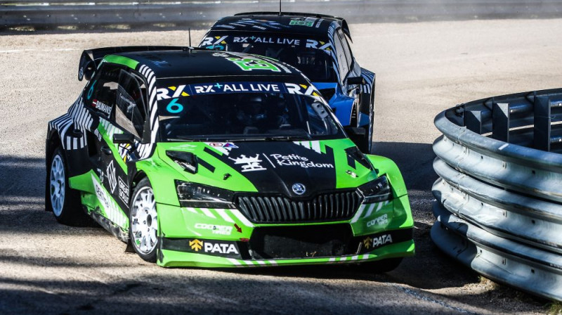 Jānis Baumanis. Foto: FIA World Rallycross