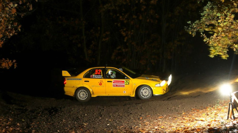 Grantiņa/Hanzena rallija ekipāža. Foto: rallyebild.de