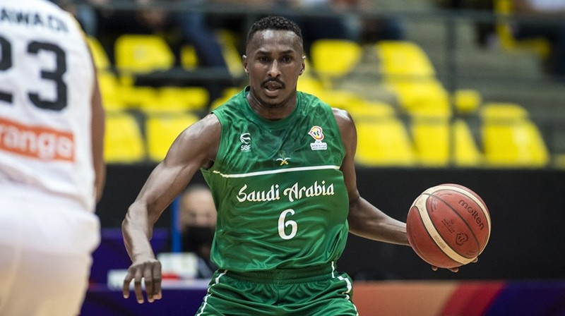 Saūda Arābijas izlases basketbolists Matna Almarvani. Foto: FIBA