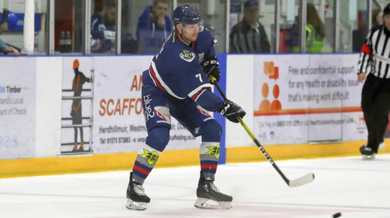 Kalvis Ozols. Foto: Dundee Stars