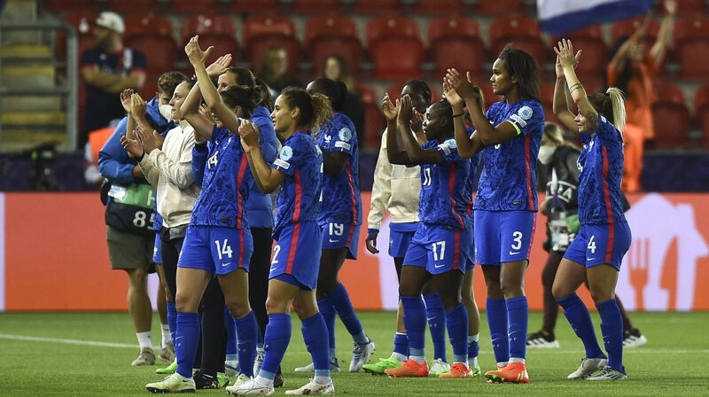 Francijas futbolistes. Foto: EPA/Scanpix