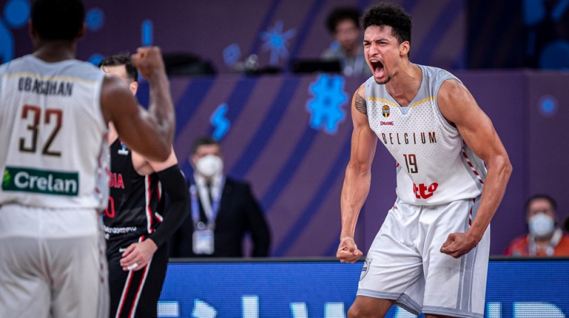 Beļģijas izlases basketbolists Ismaels Bako. Foto: FIBA