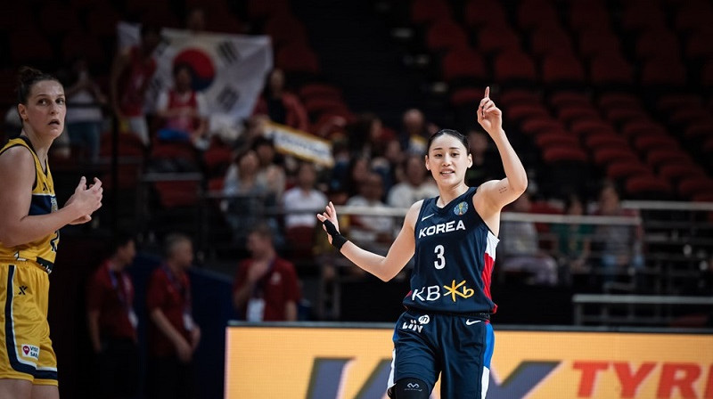 Kanga Lī Seula 2022. gada 24. septembrī. Foto: FIBA