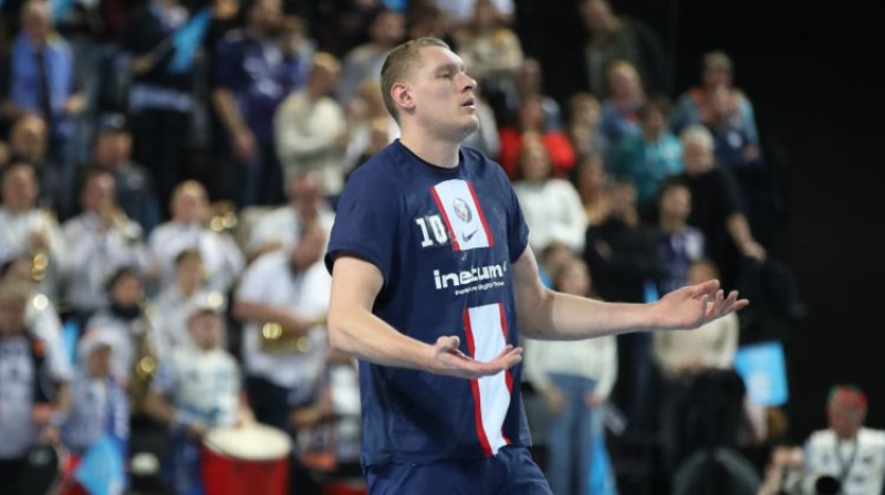Dainis Krištopāns. Foto: PSG Handball