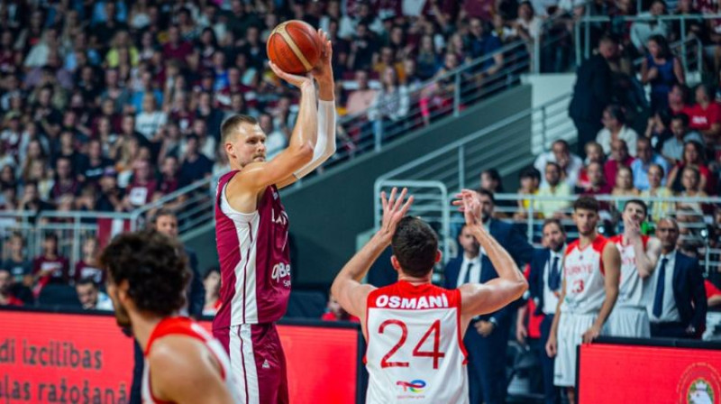 Kristaps Porziņģis. Foto: FIBA