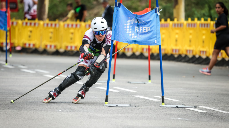 Dāvis Zvejnieks pasaules čempionātā
Foto: Sandra Meldere