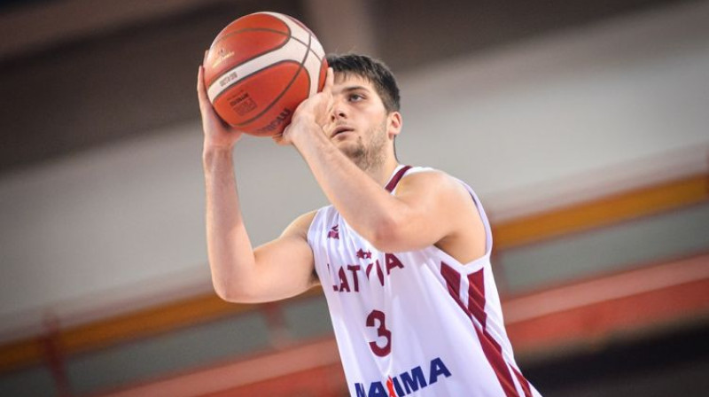 Markuss Lastiņš. Foto: FIBA
