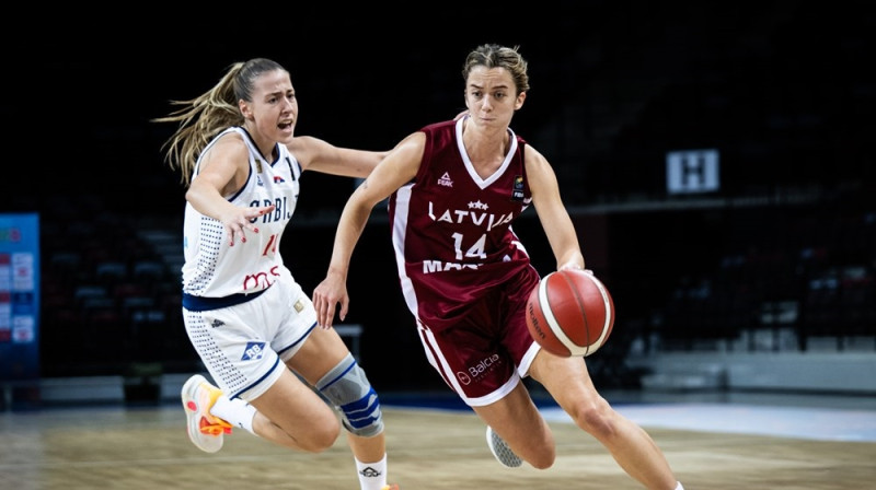 Marta Leimane 2023. gada 5. augustā. Foto: FIBA
