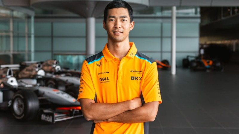 Rjo Hirakava. Foto: McLaren Racing