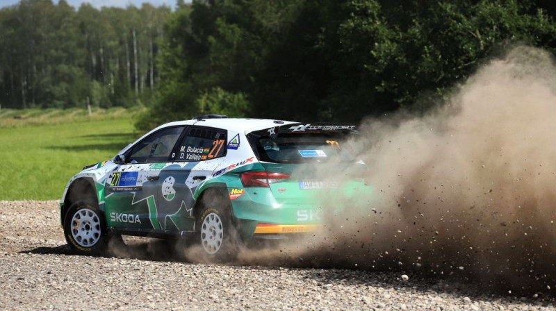 Marko Bulasija pagājušā gada WRC2 sezonā. Foto: Rafal Roguski