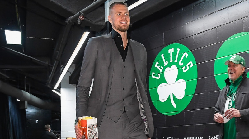 Kristaps Porziņģis. Foto: Boston Celtics