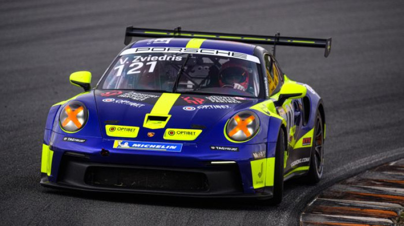 Valters Zviedris. Foto: Porsche Carrera Cup Benelux