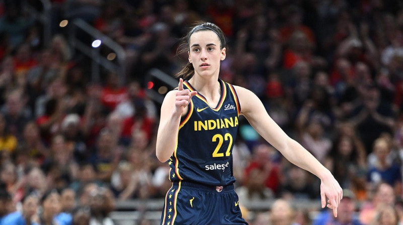 Keitlina Klārka 2024. gada 16. jūnijā. Foto: Indiana Fever