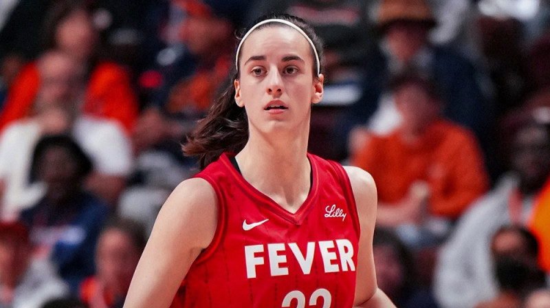 Keitlina Klārka 2024. gada 25. septembrī. Foto: Indiana Fever