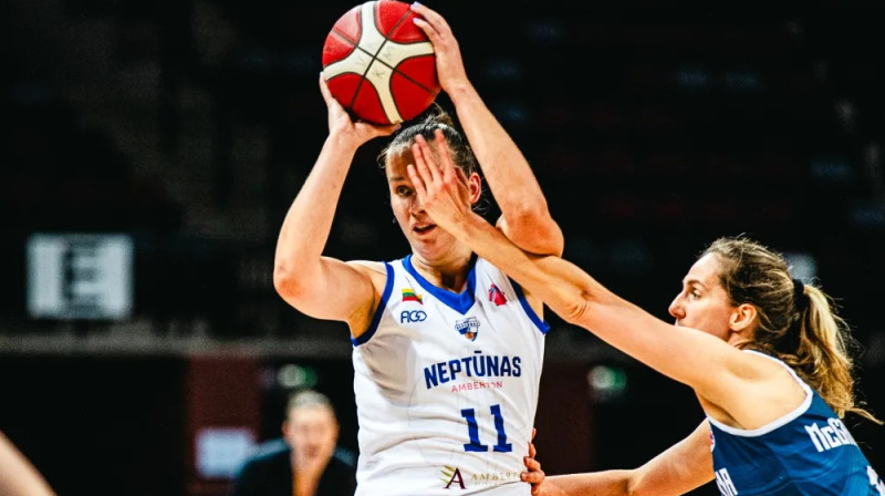 Rūta Stiprā 2024. gada 24. oktobrī. Foto: EuroCup Women