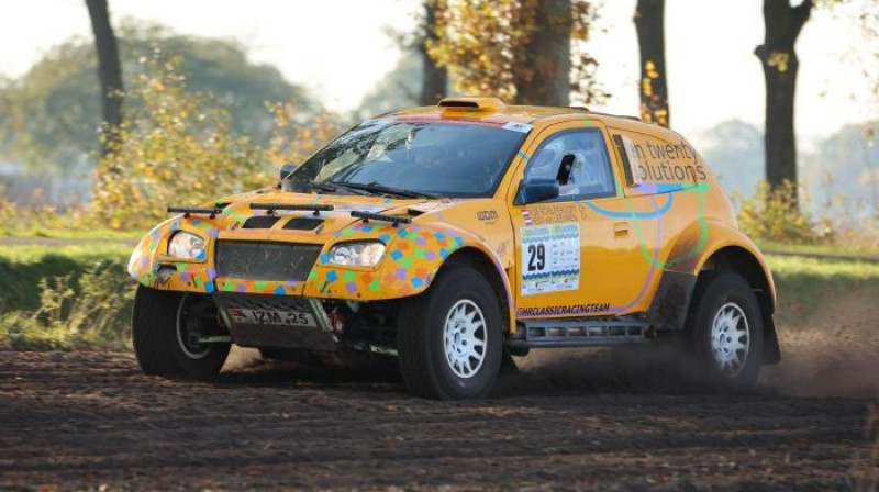 "OSCar 01" rallijreida auto. Foto: PDT Offroad