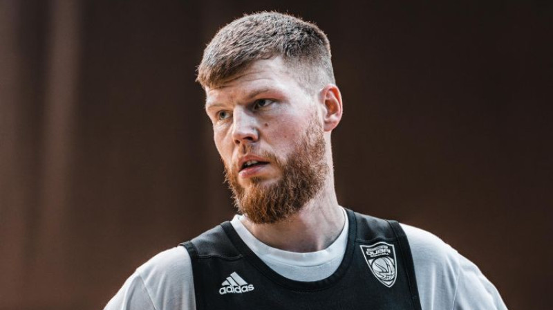 Dāvis Bertāns. Foto: Dubai Basketball