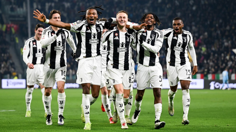 Turīnas "Juventus" futbolisti. Foto: Juventus FC