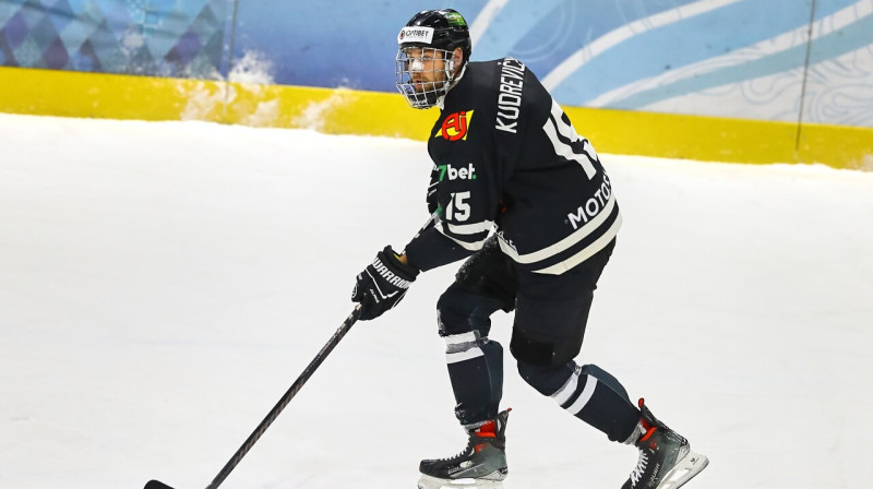 Viļņas "Hockey Punks" vadošais hokejists Laisvīds Kudrēvičs. Foto: Hockey Punks