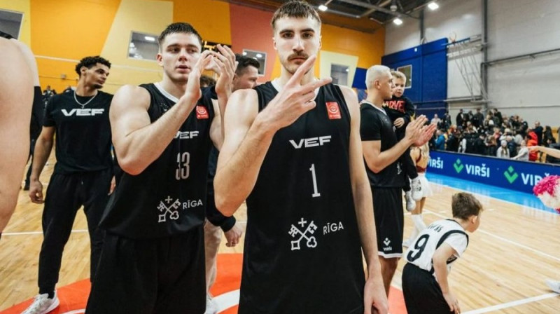 "VEF Rīga" basketbolisti Foto: www.vefriga.com