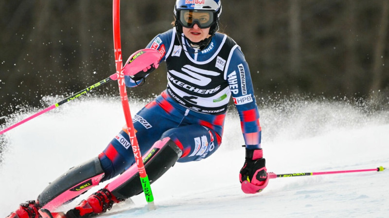 Zrinka Ļjutiča brauc pretī otrajai uzvarai. Foto: Jure Makovec / AFP