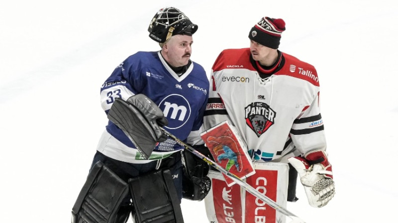 Henrijs Ančs un Vilems Henriks Koitmā. Foto: Guntis Lazdāns/LHF