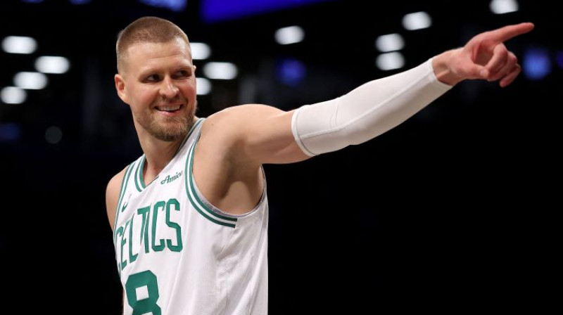 Kristaps Porziņģis. Foto: AFP/Scanpix