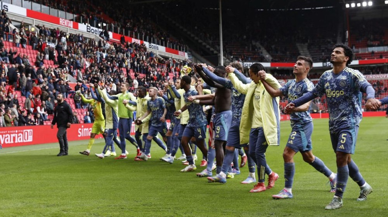 "Ajax" futbolisti Foto: EPA/Scanpix