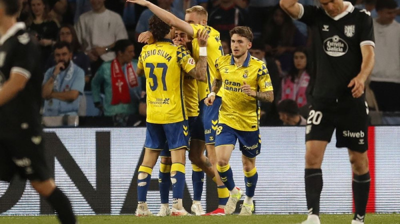 "Las Palmas" futbolisti Foto: EPA/Scanpix