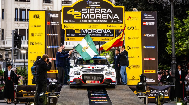 Nikolajs Grjazins. Foto: FIA ERC