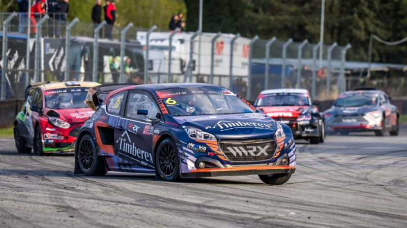 Jānis Baumanis. Foto: Rallycross.lv