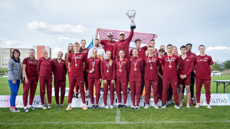 Latvijas komana. Foto: LVS.