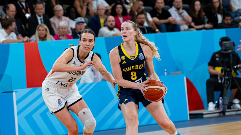 Elena Nīštrēma 2025. gada 19. jūnijā. Foto: FIBA