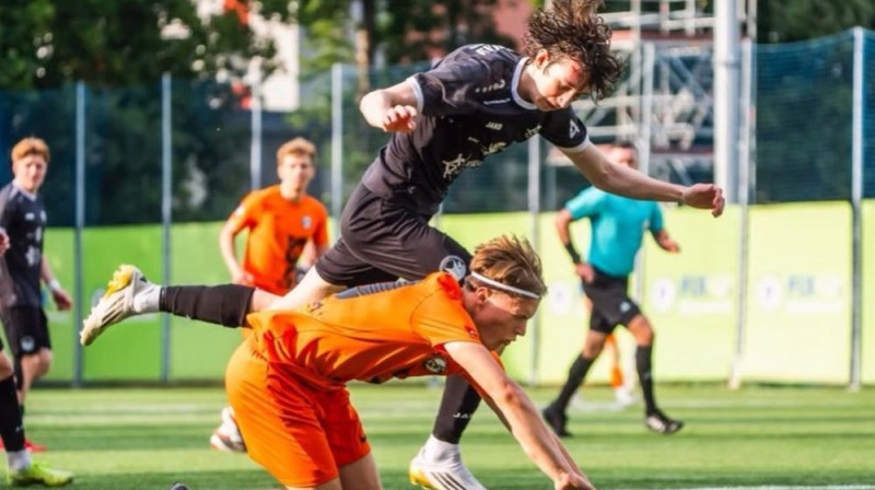 Epizode no "Riga Mariners" un JDFS "Alberts" mača Foto: Riga Mariners