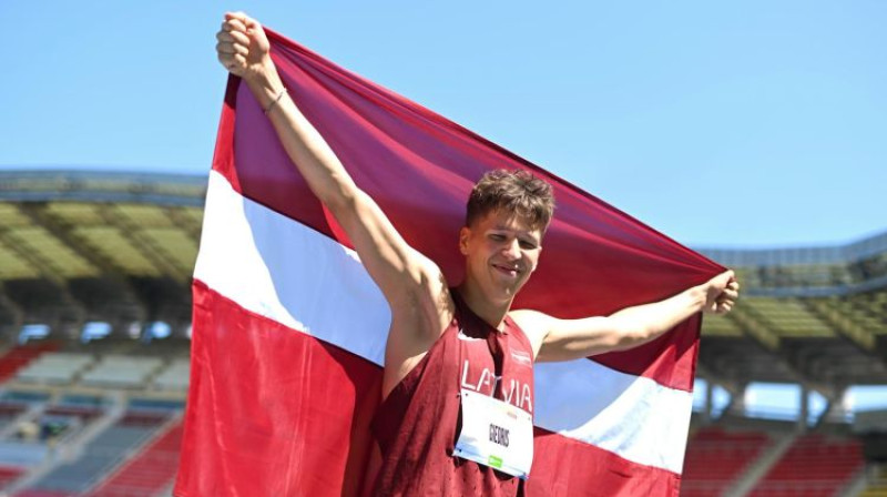 Daniels Ģiedris. Foto: Šimons Sikora/LOK