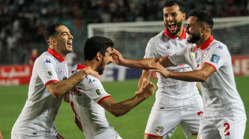 Tunisijas izlases futbolisti Foto: FIFA.com