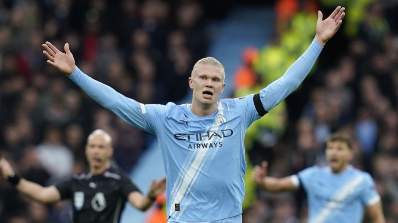 Ērlings Holanns. Foto: ZUMAPRESS/Scanpix