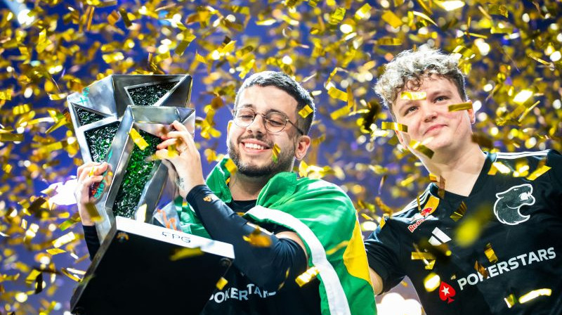 Brazīlijas komandas veterāns KSCERATO un YEKINDAR. Foto: Dimitrii/HLTV