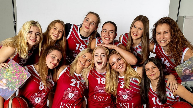 RSU basketbolistes. Foto: RSU basketbols