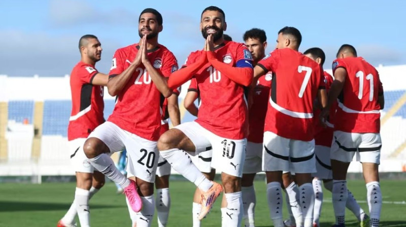 Ēģiptes izlases futbolisti Foto: FIFA