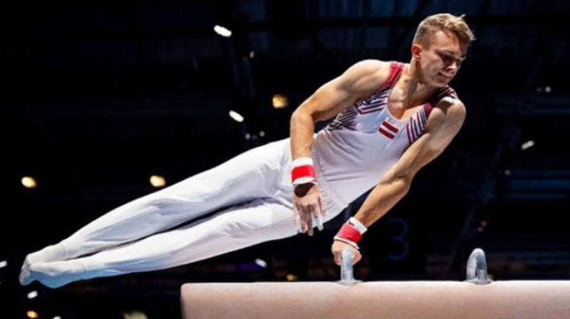 Dmitrijs Mickevičs. Foto: Rīgas Vingrošanas skola