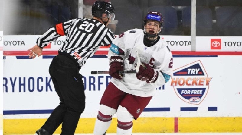 Daniels Serkins. Foto: IIHF