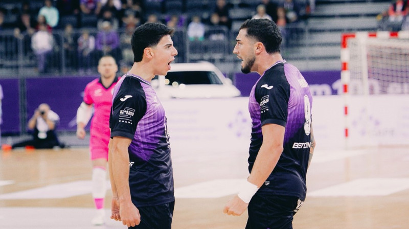 Beļģijas "Anderlecht" telpu futbolisti. Foto: RSC Anderlecht