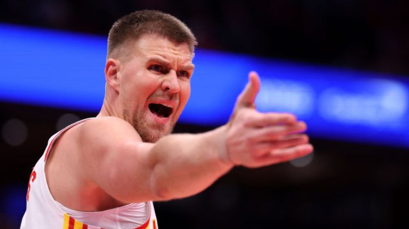 Kristaps Porziņģis. Foto: AFP/Scanpix